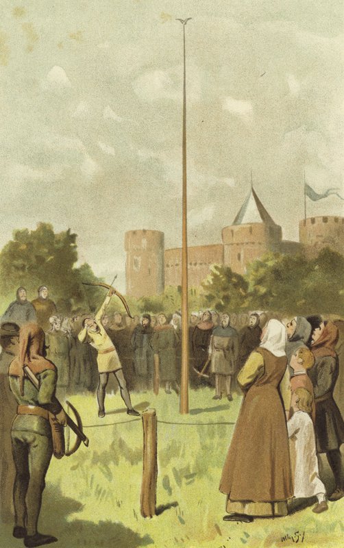 Bird Shooting, Netherlands, 14th Century by Willem II Steelink
