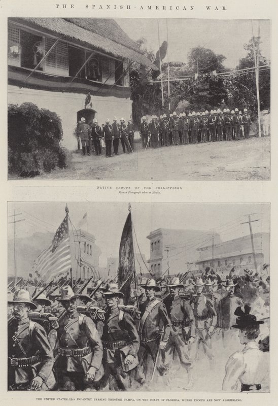 The Spanish-American War by William Barnes Wollen
