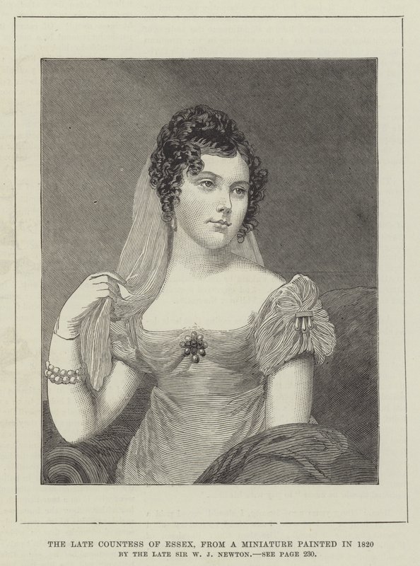 The Late Countess of Essex by Frederick William Newton Whitehead