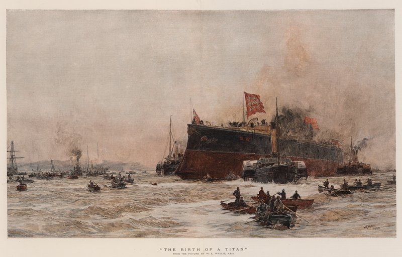 The Birth of a Titan by William Lionel Wyllie