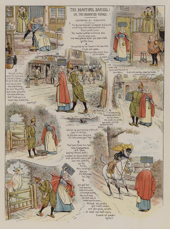 The Beautiful Damsel; or The Undaunted Female by William Ralston