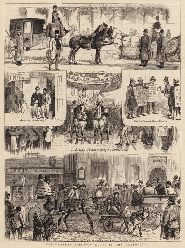 The General Election, Notes in the Metropolis by William Ralston