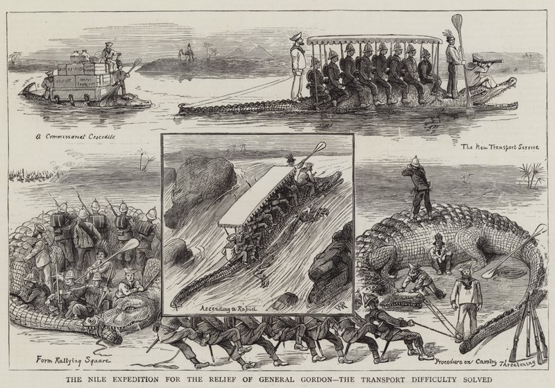 The Nile Expedition for the Relief of General Gordon, the Transport Difficulty solved by William Ralston
