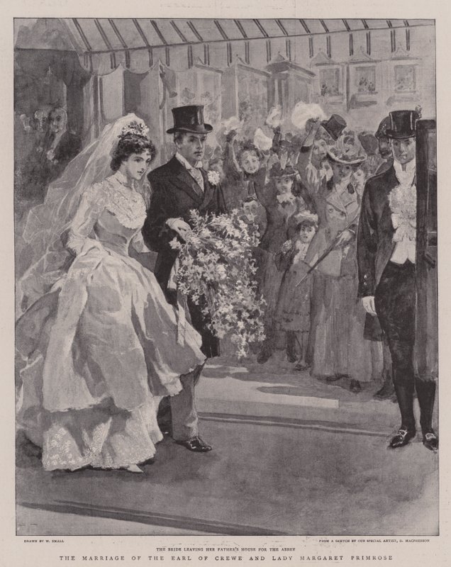 The Marriage of the Earl of Crewe and Lady Margaret Primrose by William Small
