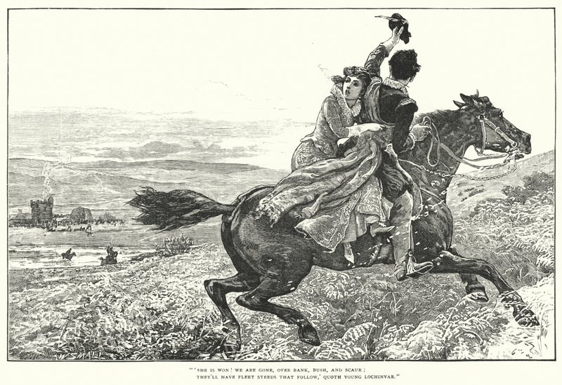 Lochinvar by William (after) Small