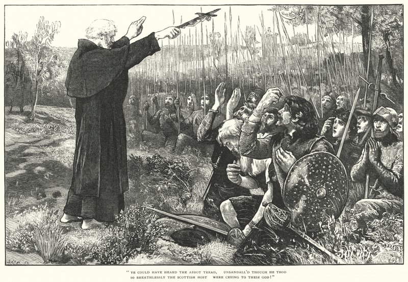 The Battle of Bannockburn by William (after) Small