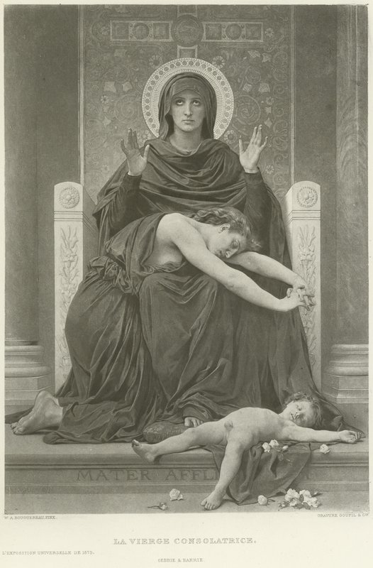La Vierge Consolatrice by William Adolphe Bouguereau