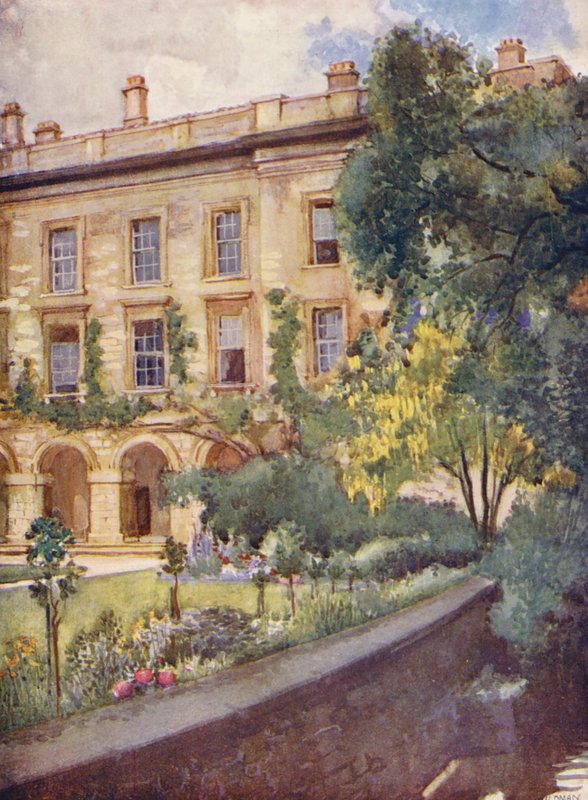 Magdalen College New Buildings adjoining Magdalen groves by William Ainsworth Wildman