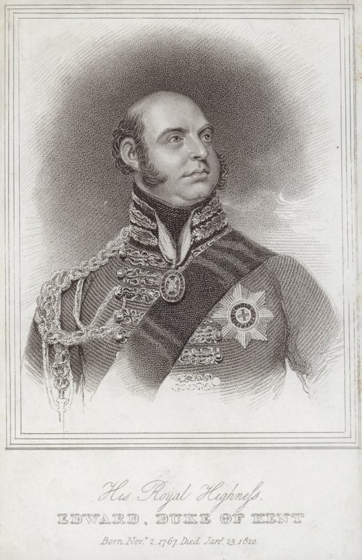 Portrait of Prince Edward, Duke of Kent and Strathearn by William Beechey