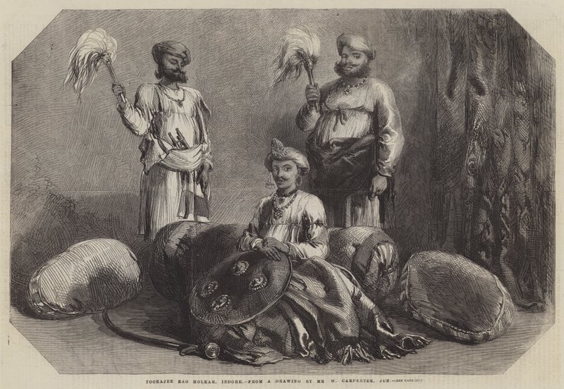 Tookajee Rao Holkar, Indore by William Carpenter