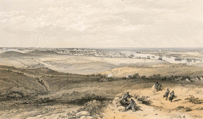 Sebastopol from the East, or Extreme Right of English Attack by William 