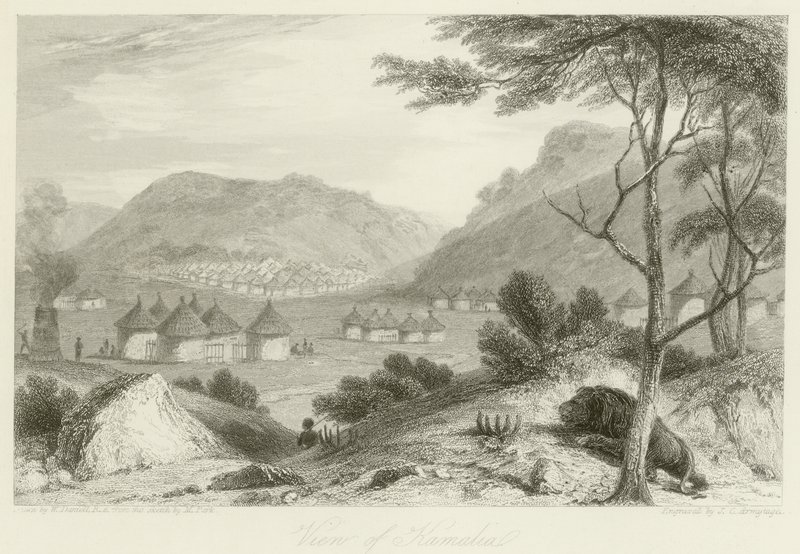 View of Kamalia by William Daniell