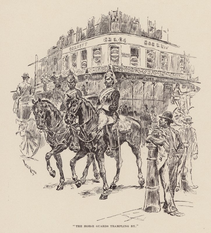 "The horse guards trampling by" by William Douglas Almond