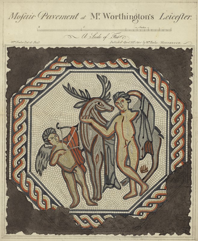 Mosaic Pavement at Mr Worthington