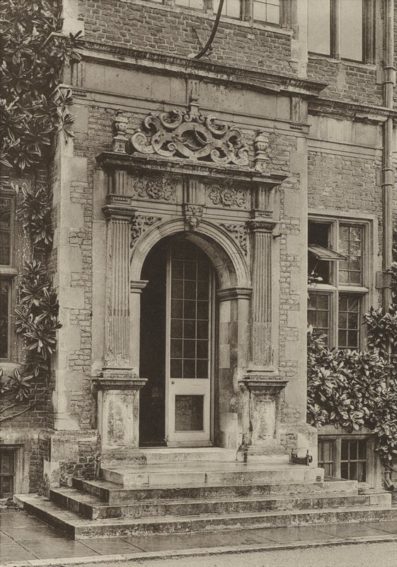 Doorway, In the Court, Hatfield House by William Galsworthy Davie