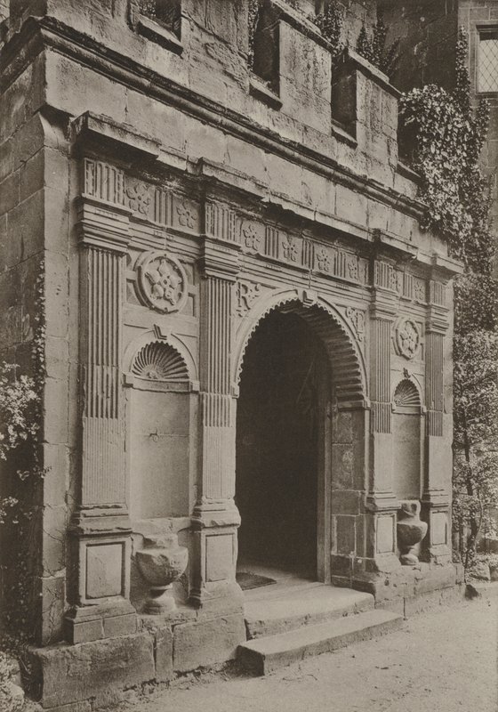 Doorway, Porch at the Gate House, Kenilworth by William Galsworthy Davie