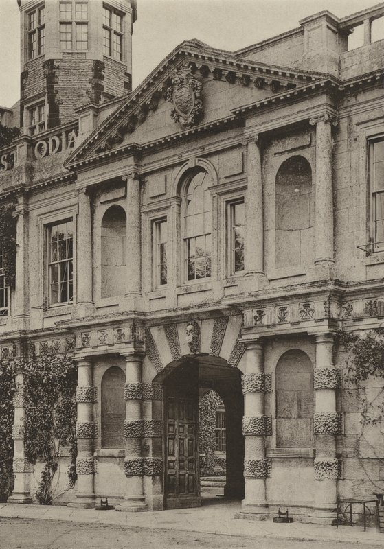 Doorway, The Gateway, Castle Ashby, Northants by William Galsworthy Davie