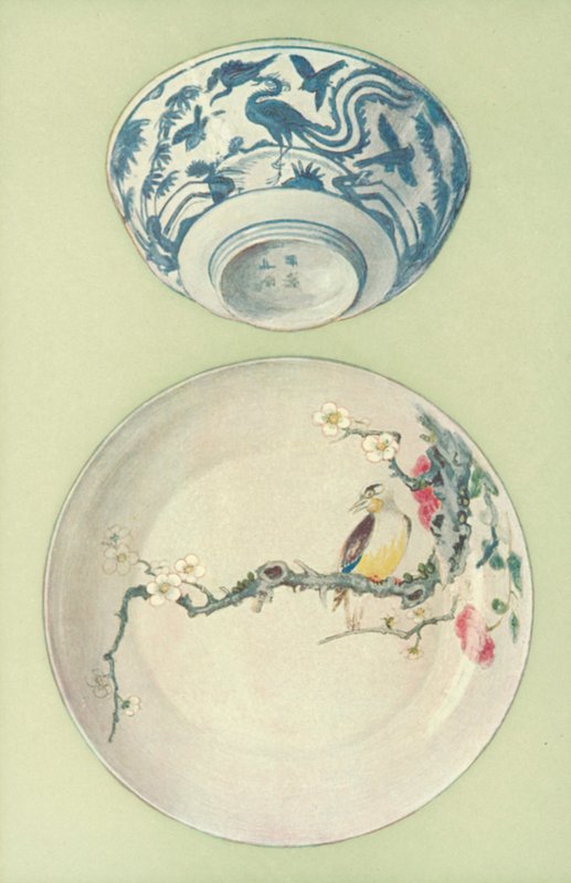 Bowl, Period of Chia Ching, and Plate, Period of Young Cheng, Chinese by William Gibb
