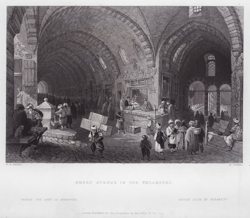 Great Avenue in the Tchartchi by William H. Bartlett