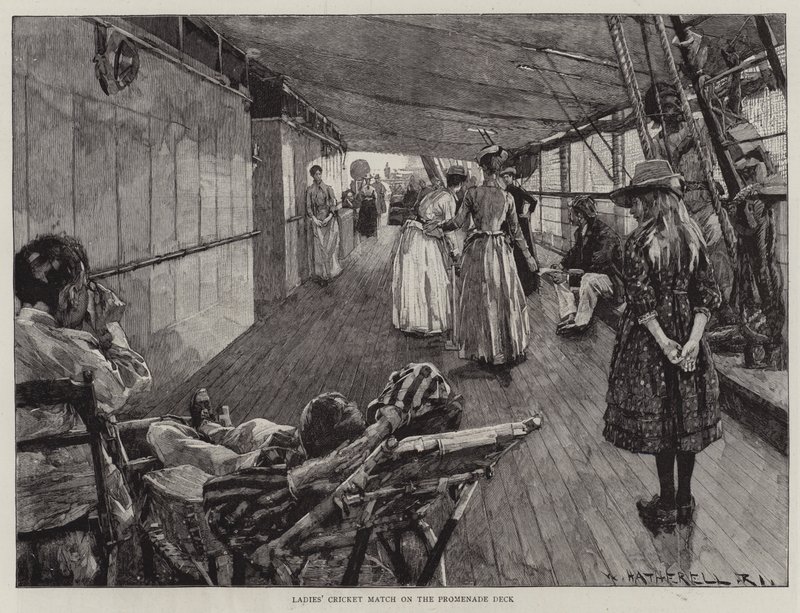 Life at Sea on an Australian Liner by William Hatherell