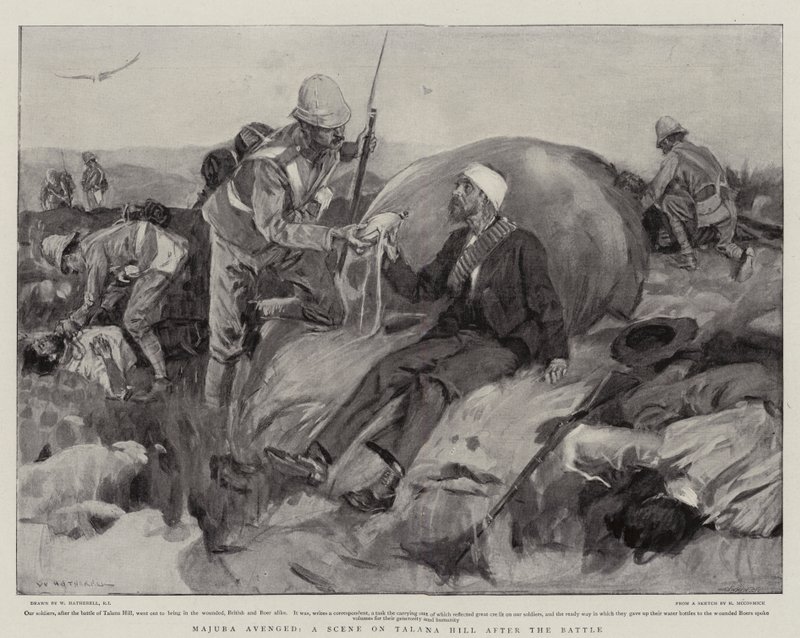 Majuba Avenged, a Scene on Talana Hill After the Battle by William Hatherell