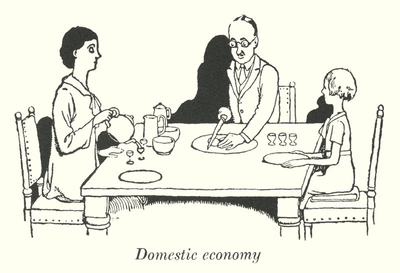 Domestic economy by William Heath Robinson