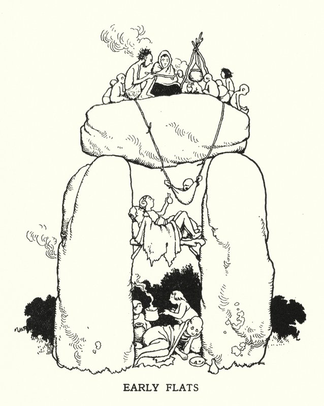Early Flats by William Heath Robinson