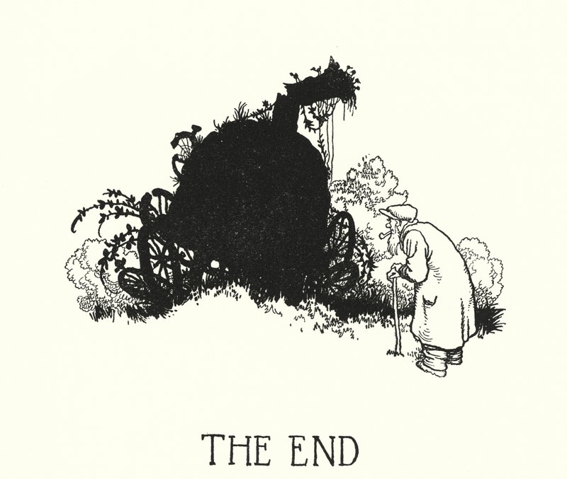 Illustration for Railway Ribaldry by W Heath Robinson by William Heath Robinson