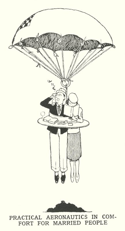 Practical Aeronautics in Comfort for Married People by William Heath Robinson