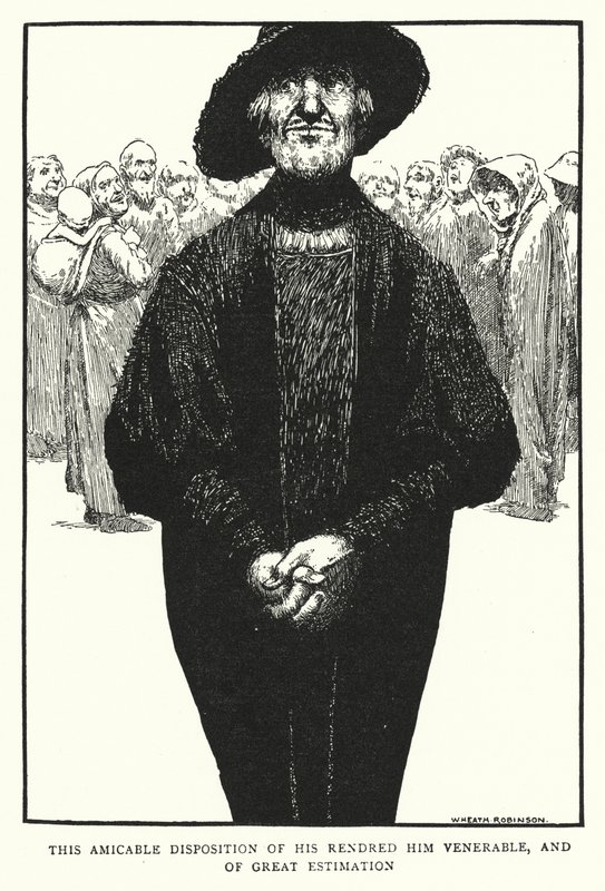 This amicable disposition of his rendered him venerable, and of great estimation by William Heath Robinson