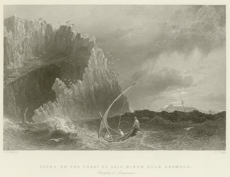 Scene on the Coast of Asia Minor by William Henry Bartlett