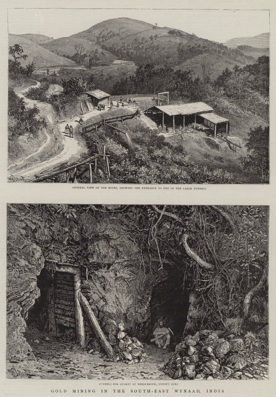 Gold Mining in South-East Wynaad, India by William Henry James Boot