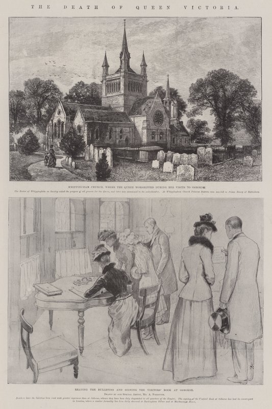 The Death of Queen Victoria by William Henry James Boot