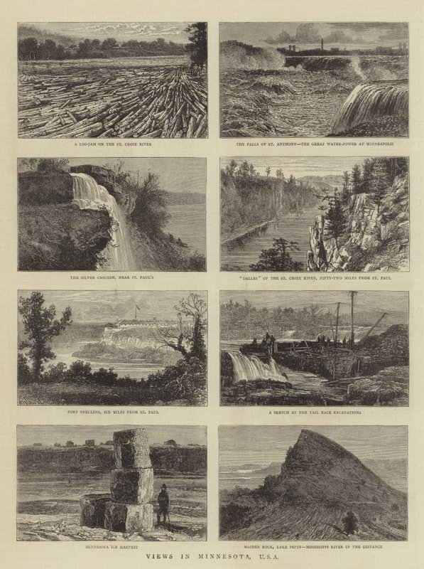 Views in Minnesota, USA by William Henry James Boot