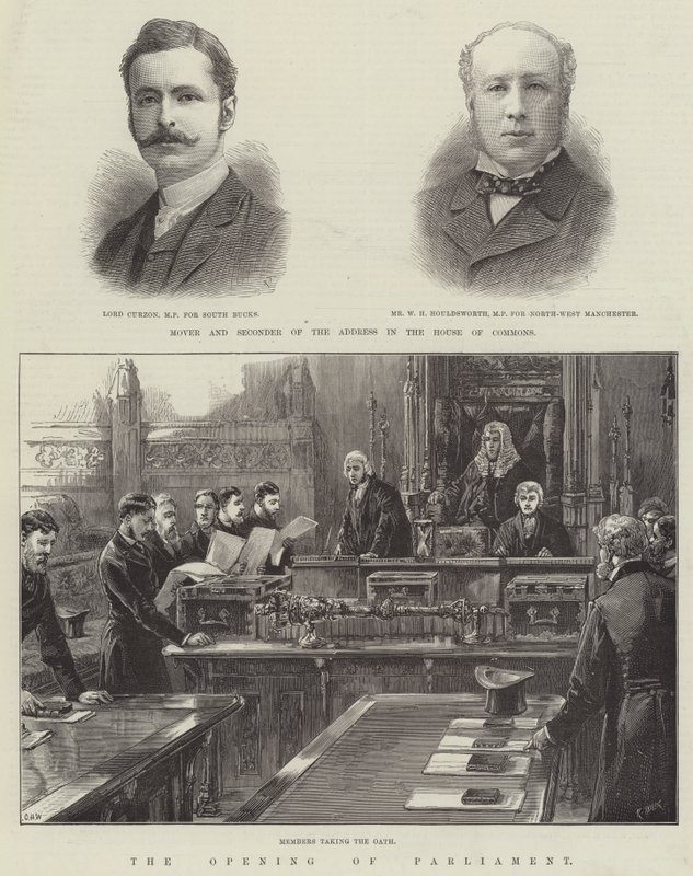 The Opening of Parliament by William Heysham Overend