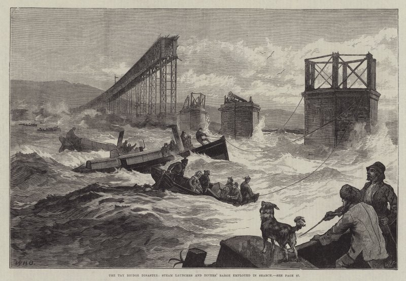 The Tay Bridge Disaster, Steam Launches and Divers
