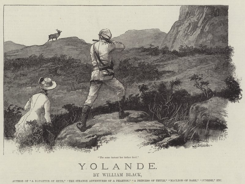 Yolande, by William Black by William Heysham Overend