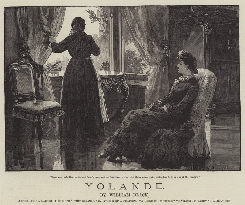 Yolande, by William Black by William Heysham Overend