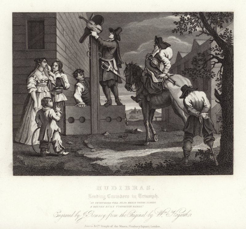 Hudibras by William Hogarth