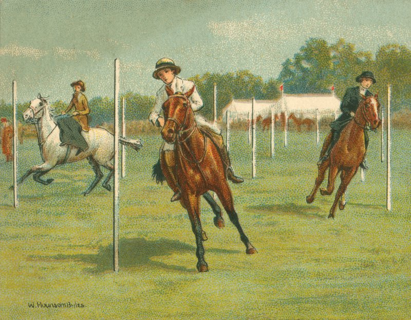 Races Historic and Modern, Bending Races by William Hounsom Byles