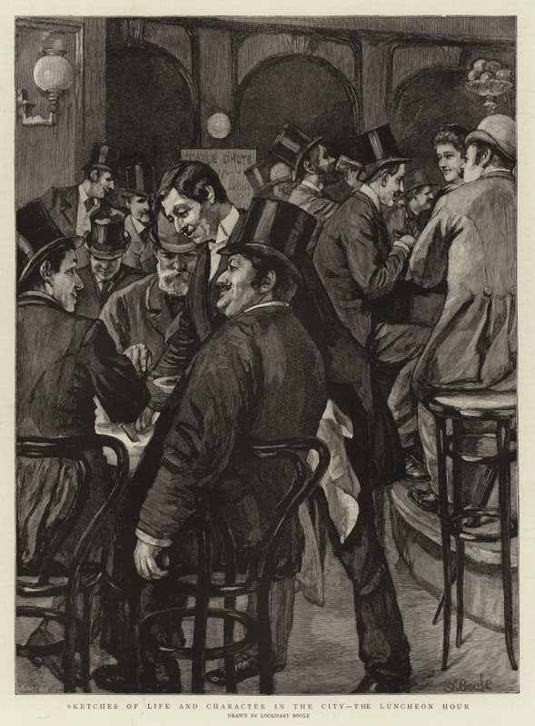 Sketches of Life and Character in the City, the Luncheon Hour by William Lockhart Bogle