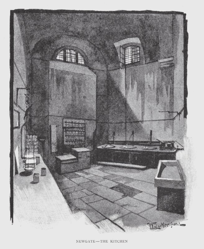 Newgate, the Kitchen by William Luker