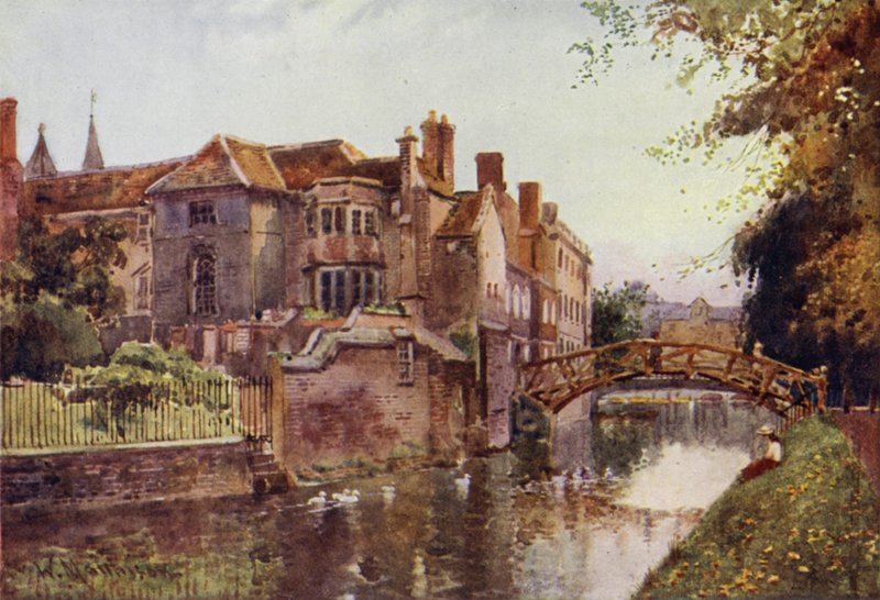 Queens College from the River Front by William Matthison