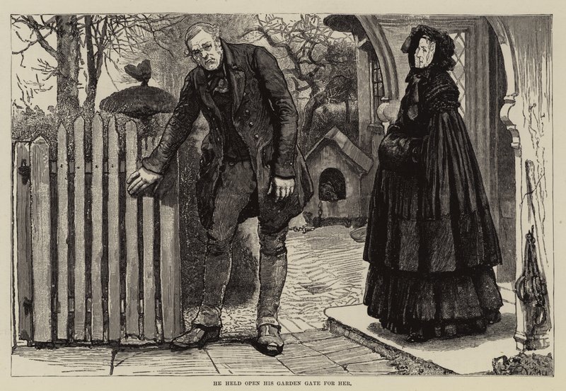 Illustration for Thirlby Hall, by W. E. Norris by William Small
