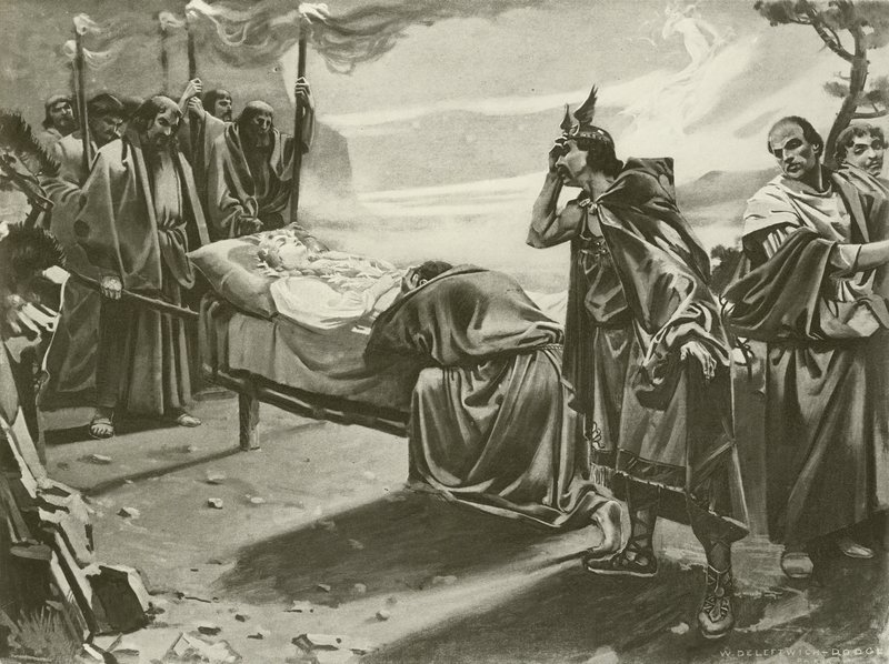 Tannhauser, Act III Last Scene by William de Leftwich Dodge