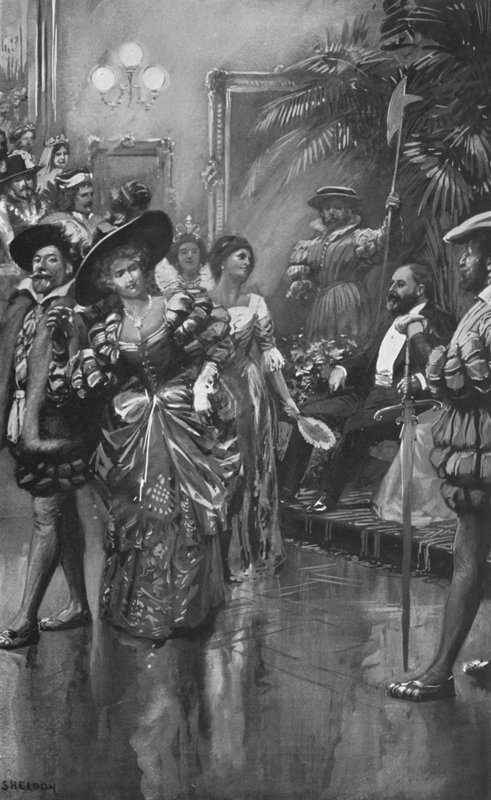 Fancy-Dress Ball of the Royal Institute of Painters in Water Colours, May 19, 1885 by after Charles Mills Sheldon