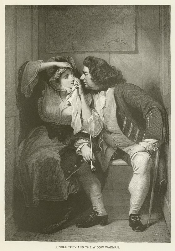 Uncle Toby and the Widow Wadman by after Charles Robert Leslie
