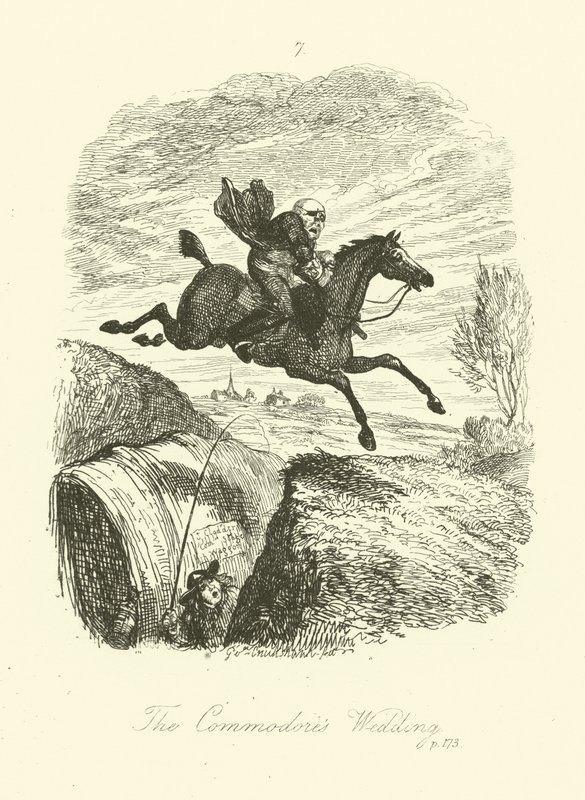 Illustration for Peregrine Pickle by after George Cruikshank