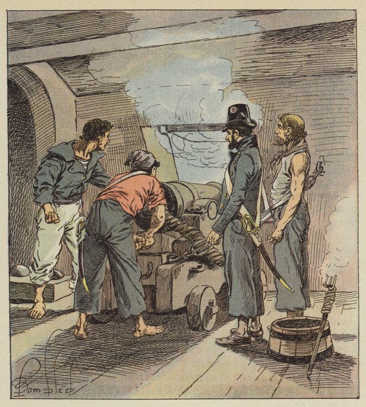 Sailors 1805-1815 by after Louis Charles Bombled