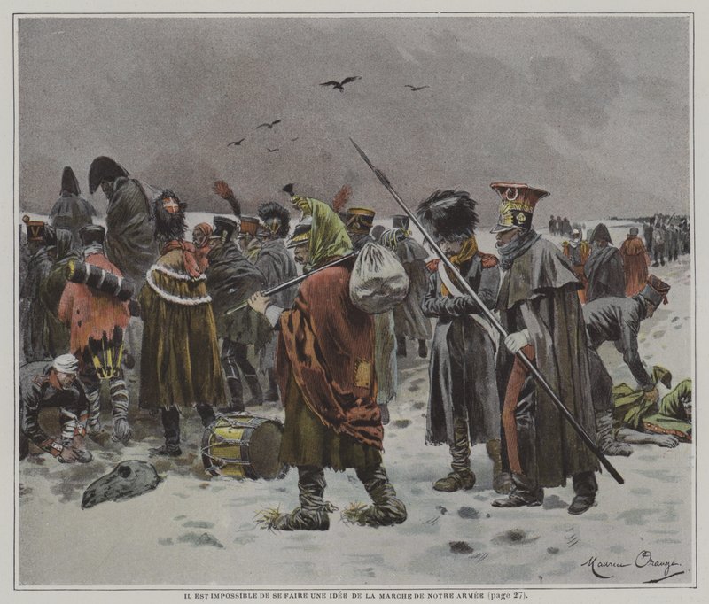It is Impossible to Get an Idea of the Progress of Our Army by after Maurice Henri Orange
